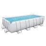 Каркасный прямоугольный бассейн Bestway 56465 (549x274x122 см) с картриджным фильтром, лестницей и тентом